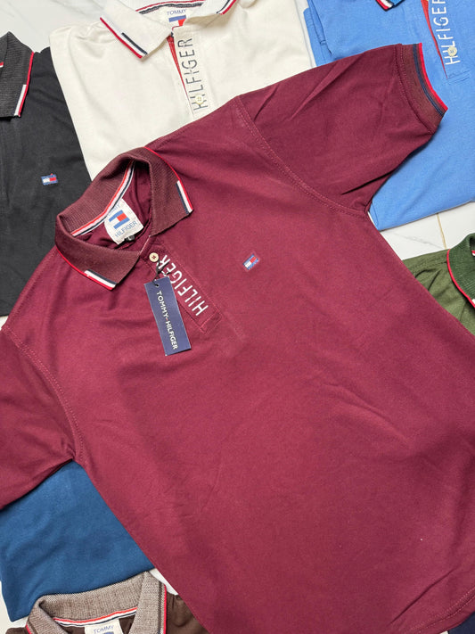Premium Tommy Polo Embroidered Shirt