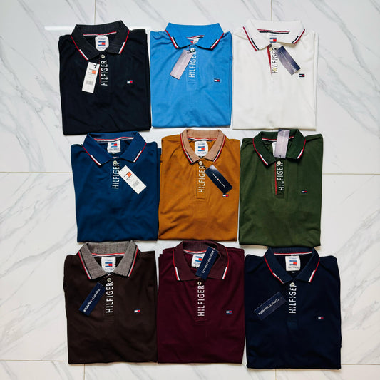 Premium Tommy Polo Embroidered Shirt