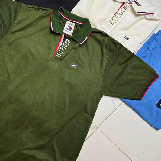 Premium Tommy Polo Embroidered Shirt