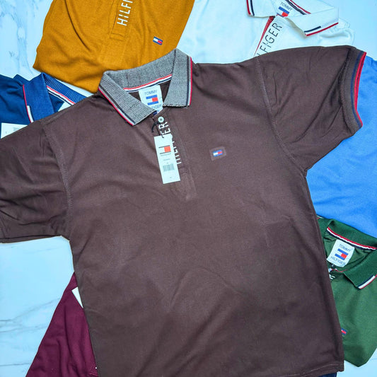 Premium Tommy Polo Embroidered Shirt