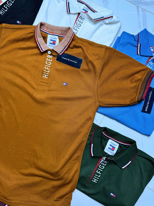 Premium Tommy Polo Embroidered Shirt